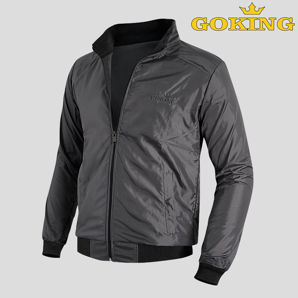 Áo khoác cách nhiệt GOKING cao cấp, áo khoác dù cặp đôi hàng hiệu, chống nắng, giữ ấm hiệu quả. - Hàng mới về