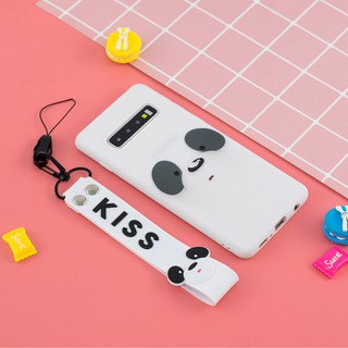 Ốp điện thoại bằng tpu hình gấu đáng yêu dành cho Samsung Note 8 S10 Plus S10e S10 5G