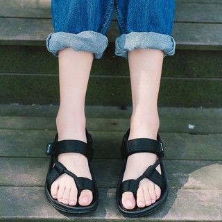 Sandal hebe nam nữ 2116 đen