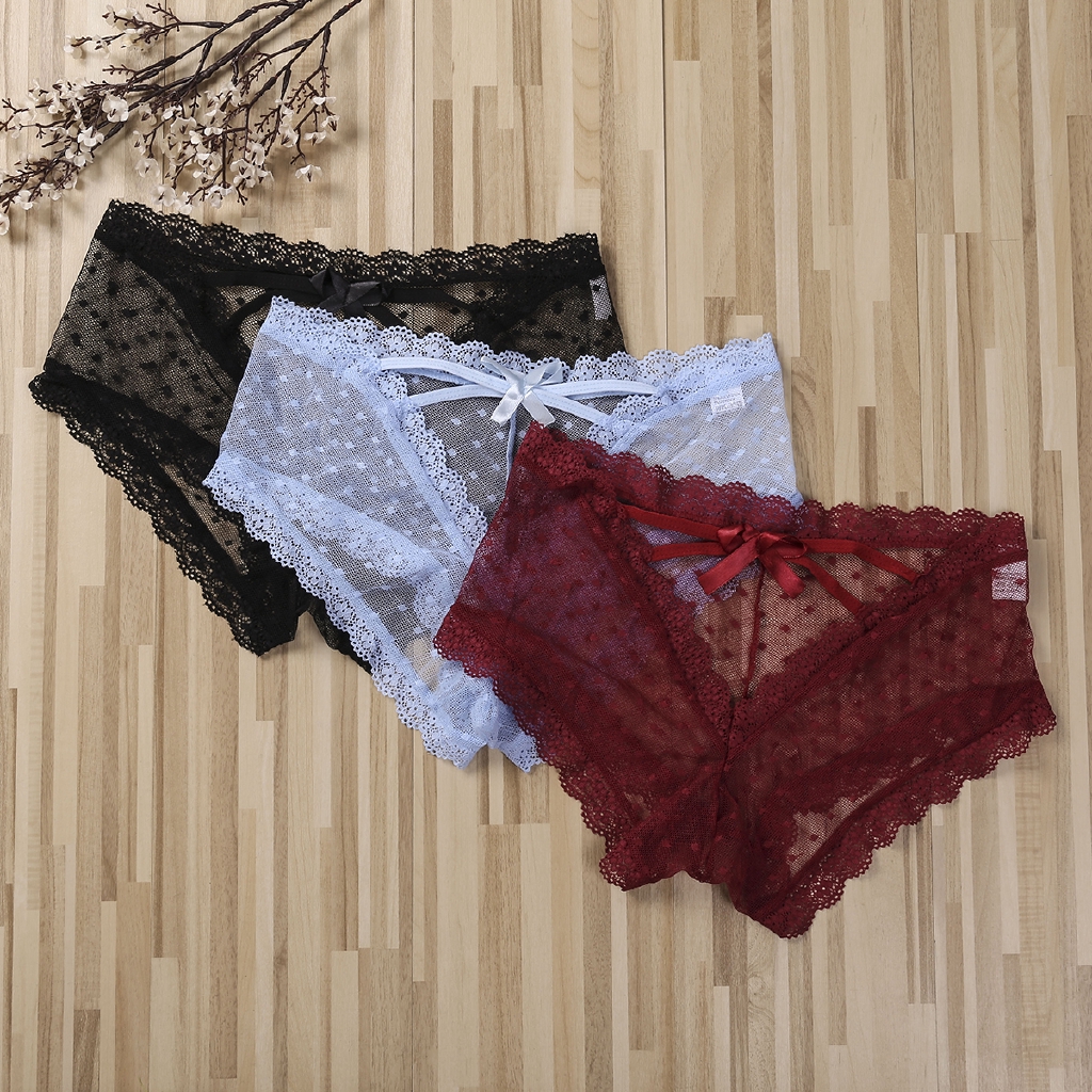 Quần Lót Nữ Dạng Lưới Thoáng Khí Êm Ái