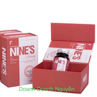 Viên Uống Trắng Da NINES BEAUTY - Mờ Nám, Giảm Nếp Nhăn (Hộp 30 Viên )