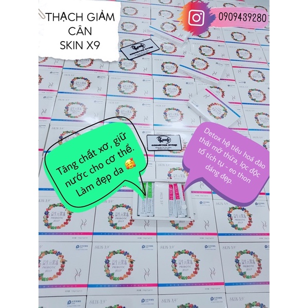 THẠCH SKIN X9 BẢN TIẾNG TRUNG HỖ TRỢ GIẢM CÂN - Thải Mỡ Trang Nemo