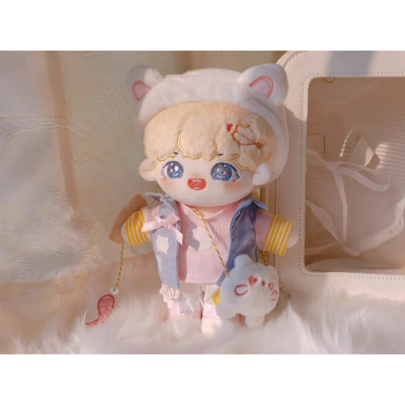 Outfit 15,20cm Set Thỏ Hồng Viên 7 Món Đáng Yêu