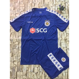 [RẺ VÔ ĐỊCH] Quần Áo Bóng Đá HÀ NỘI FC THUN THÁI 2019
