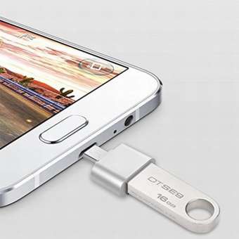 Đầu chuyển OTG từ USB sang đầu Micro usb (màu trắng)