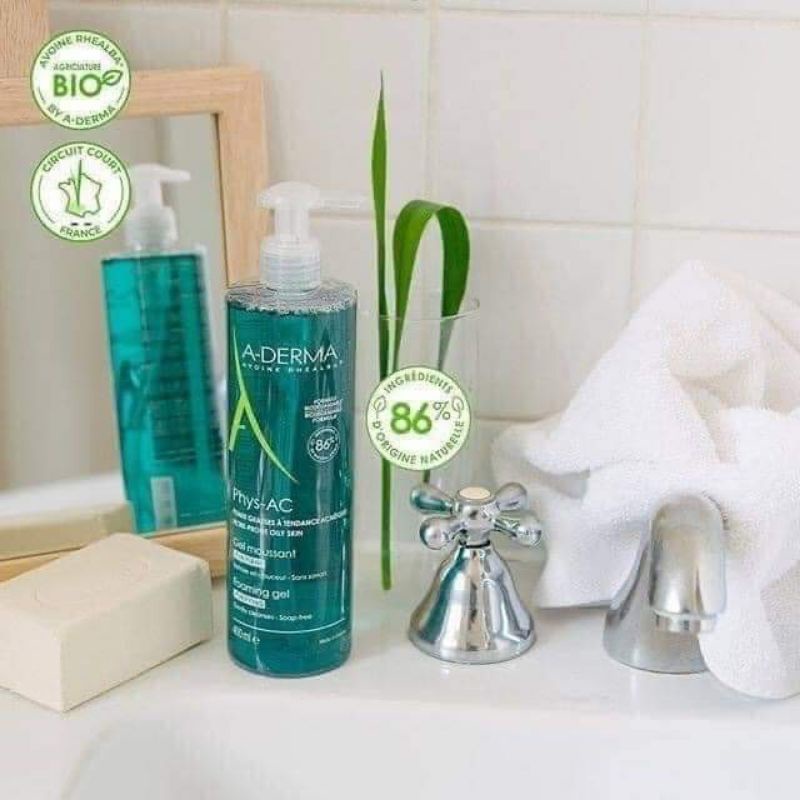 Sữa rửa mặt A-der.ma 400ml