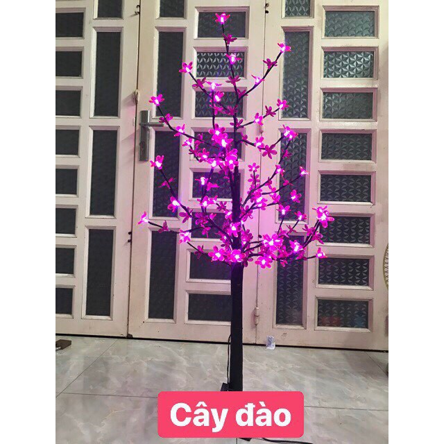 Cây Hoa Đào, Hoa Mai Đèn Led 1m2 Cao Cấp