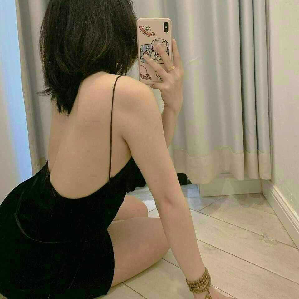 Đầm nhung hai dây cổ đổ sexy tôn dáng hở lưng quyến rũ (có mút) Zashopp | BigBuy360 - bigbuy360.vn