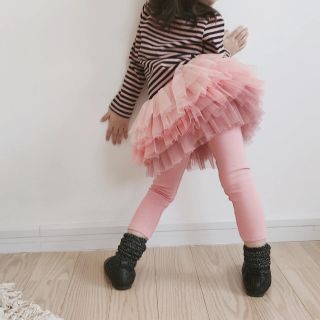 [Hàng loại 1 cực đẹp] Quần legging pha chân váy ren bồng (có kèm video)
