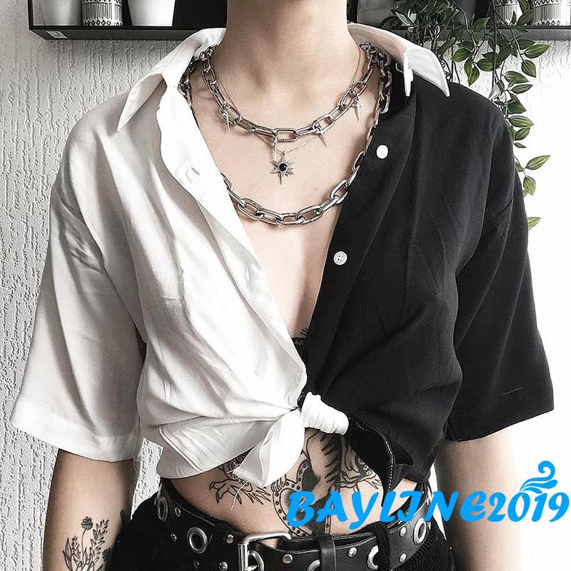 Áo Croptop Tay Ngắn Thời Trang Mùa Hè Cho Nữ