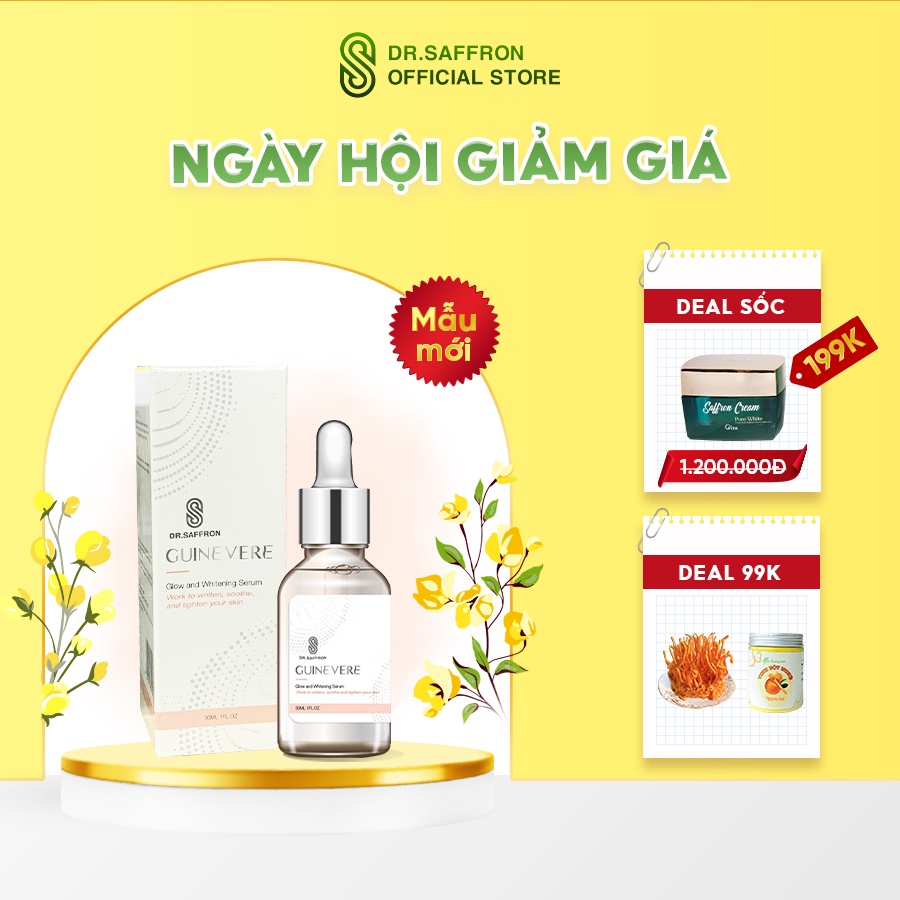 Serum dưỡng trắng da thương hiệu Dr.Saffron lọ 30ml