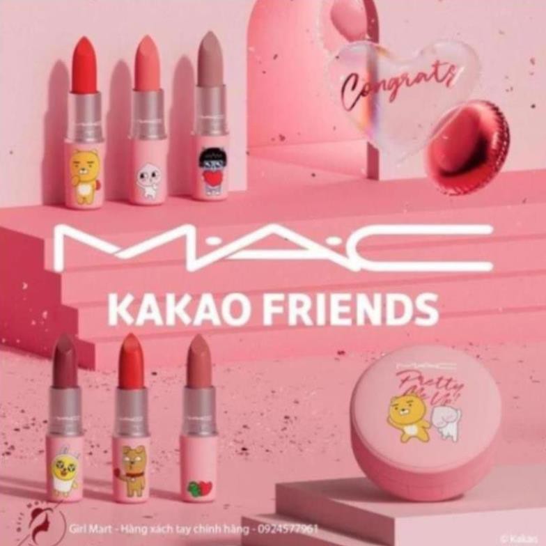 Son Mac Kakao Frends phiên bản limited mới nhất 2021 vỏ hồng emotion xinh động độc đáo | BigBuy360 - bigbuy360.vn