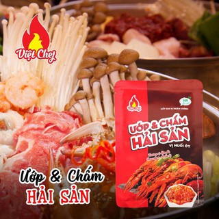 SỐT ƯỚP VÀ CHẤM HẢI SẢN VIỆT CHEF - GÓI 60G Sốt chấm siêu ngon cho mọi nhà