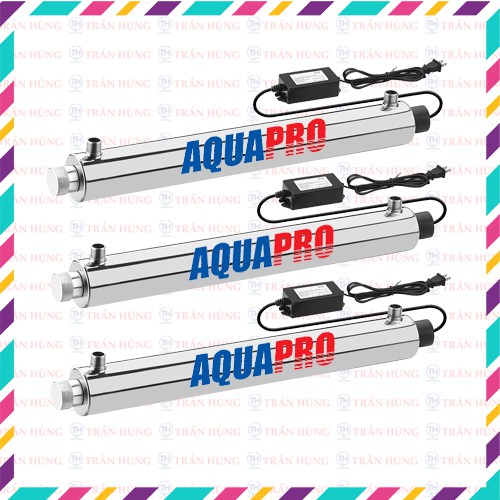 COMBO 3 BỘ ĐÈN UV 41W ⚡️ XẢ KHO ⚡️ AQUAPRO - 1 BÓNG UV - 1 ỐNG THẠCH ANH - 1 TĂNG PHÔ 41W - ĐÈN UV MÁY LỌC NƯỚC