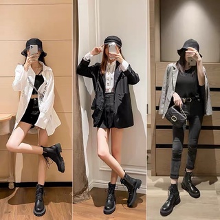 [ORDER] Giày boot nữ cao cổ da bò chất lượng cao cấp