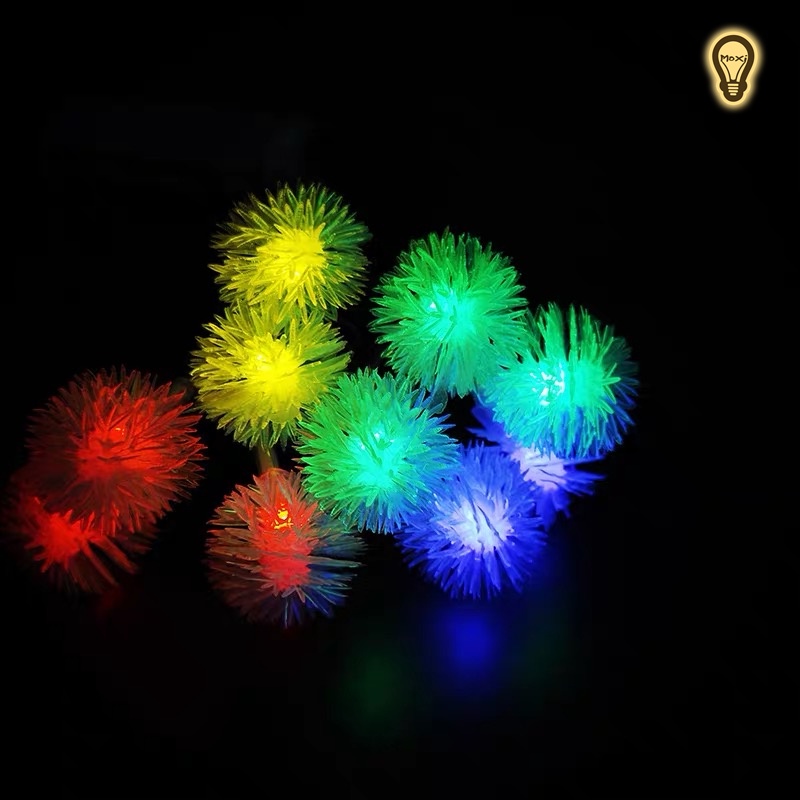 Đèn LED hoa tuyết năng lượng mặt trời làm đèn decor, trang trí sân vườn ,ban công,ngoài trời không thấm nước.