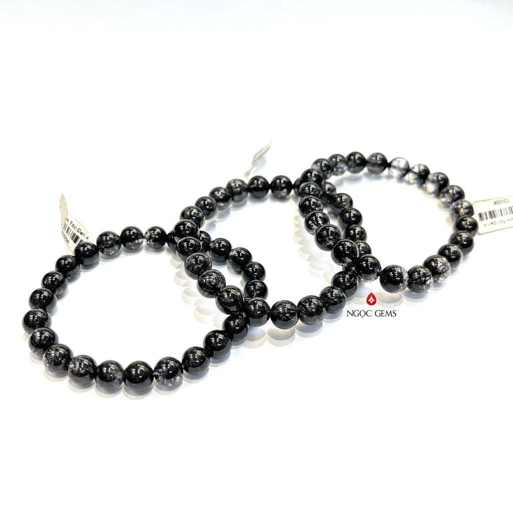 Vòng Thạch Anh Tóc Đen - Ngọc Gems