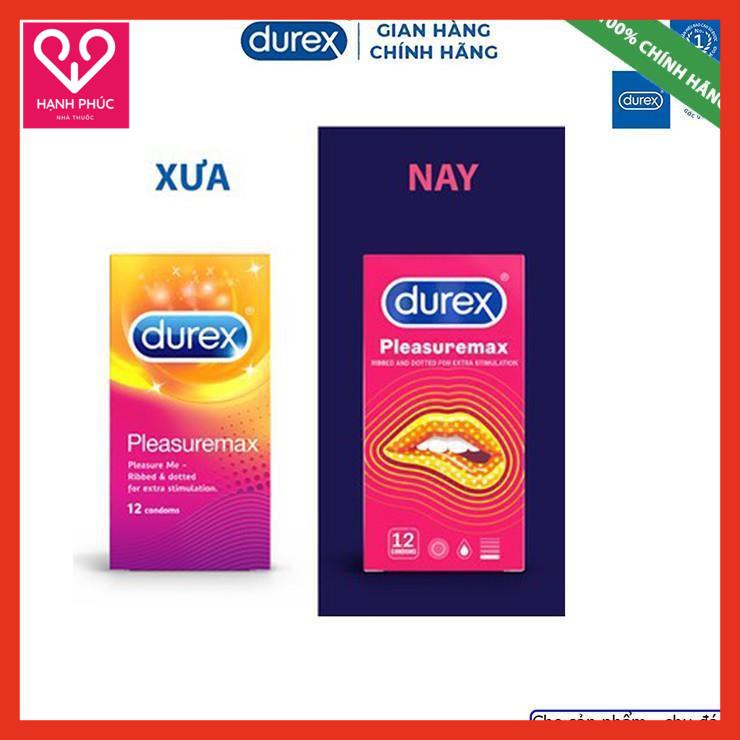 Bao Cao Su Durex Pleasuremax [CHE TÊN], Bao cao su durex gai, Tăng khoái cảm, Kéo dài thời gian