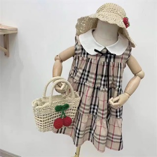 VÁY KẺ BBR CHO BÉ GÁI
