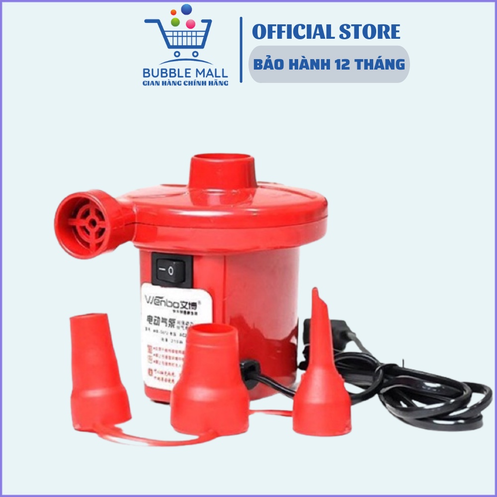 Bơm điện 2 chiều cầm tay 220v, bơm hút chân không, bể bơi, ghế hơi, bảo hành 6 tháng