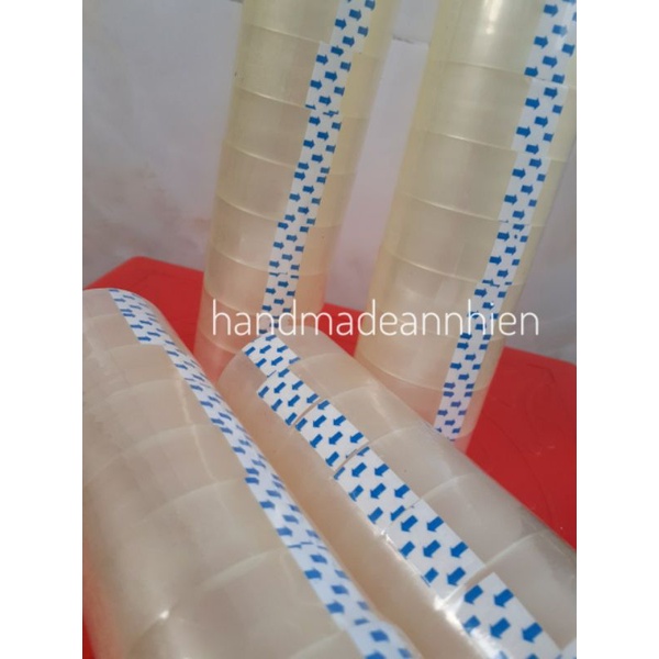 1 cuộn băng keo văn phòng nhỏ, rộng 1.8cm , 15 yards