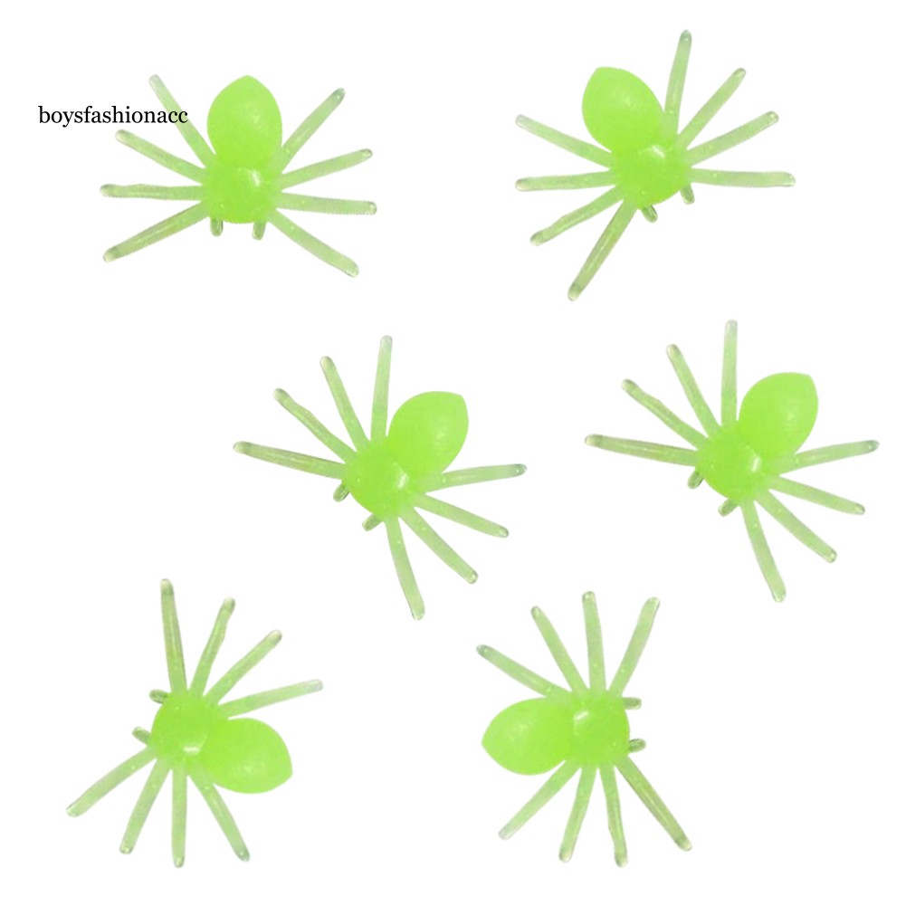 Set 30 mô hình chú nhện đồ chơi bằng nhựa sống động cho dịp Halloween