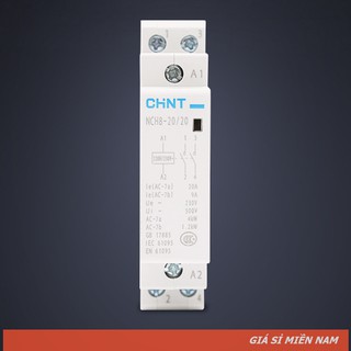 Khởi Động Từ 1 Pha CHINT 25A-220V (Contactor), Bảo Vệ Quá Tải Cho Thiết Bị