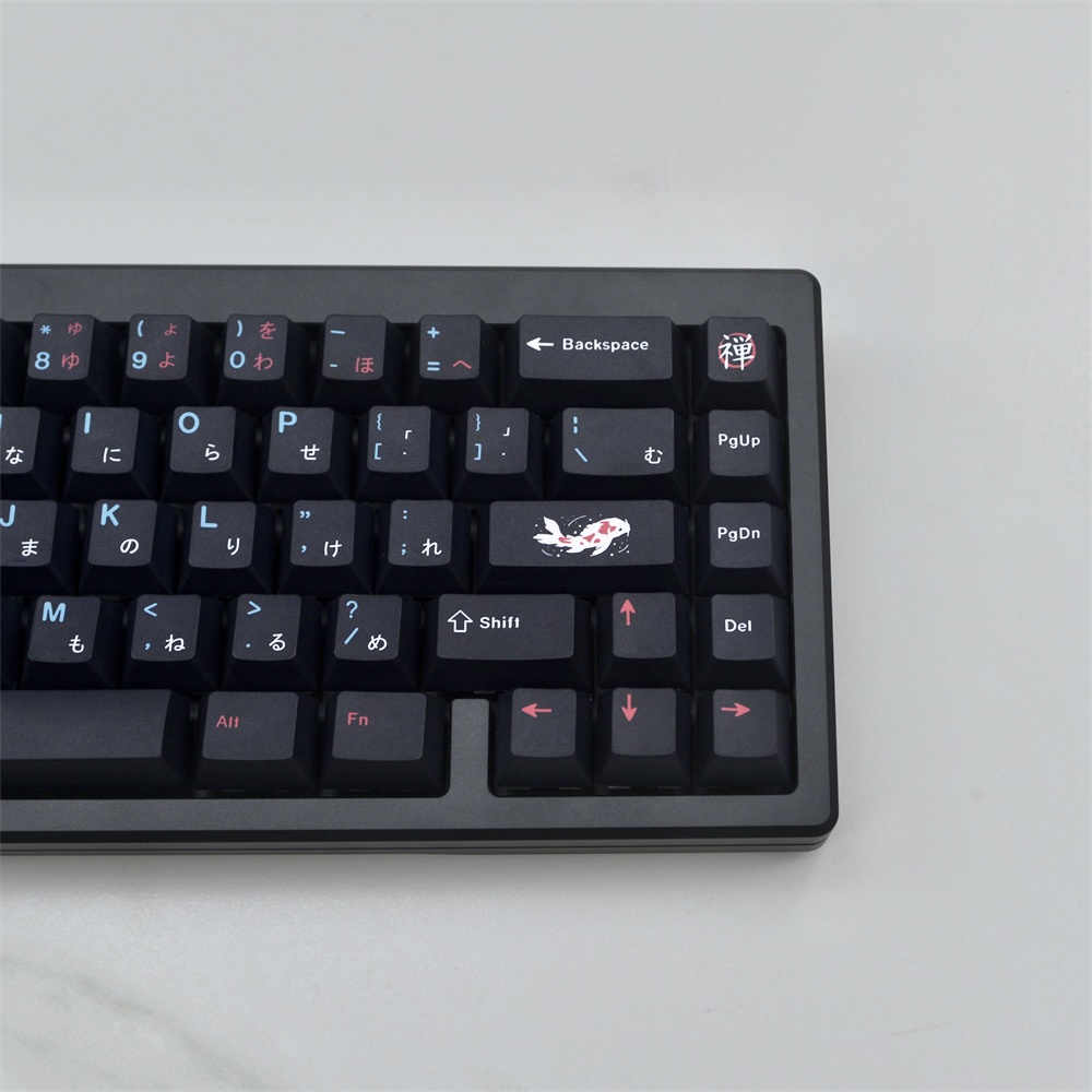 129 Phím zenpond Keycap Cherry Profile PBT DYE-SUB Bàn phím cơ học Keycaps