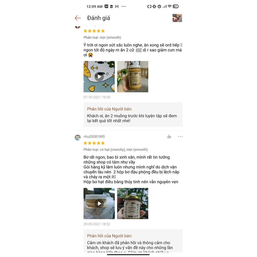 Bơ Đậu Phộng Không Đường, Ăn Kiêng,  Eat Clean Healthy, Ăn Chay Thực Dưỡng, Bơ Lạc - CHIÊNG FOOD - 500g/220