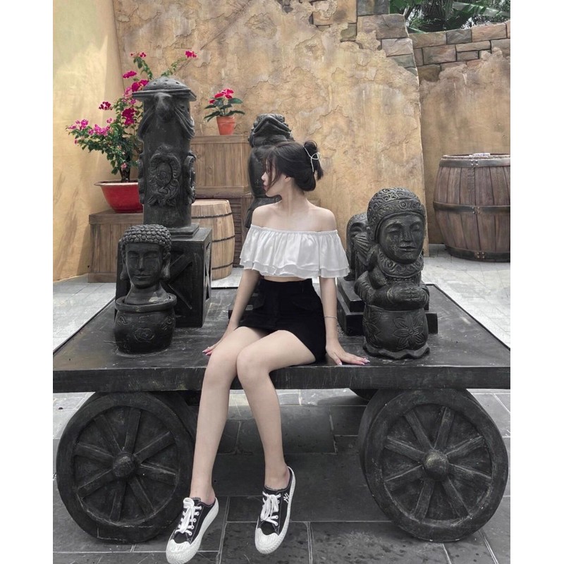 [Mã WAMT10K giảm 10k cho đơn 0k] CESAR LOLI TOP (ÁO TRỄ VAI TRẮNG) | BigBuy360 - bigbuy360.vn