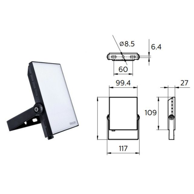 Đèn pha led 10W BVP 131 PHILIPS