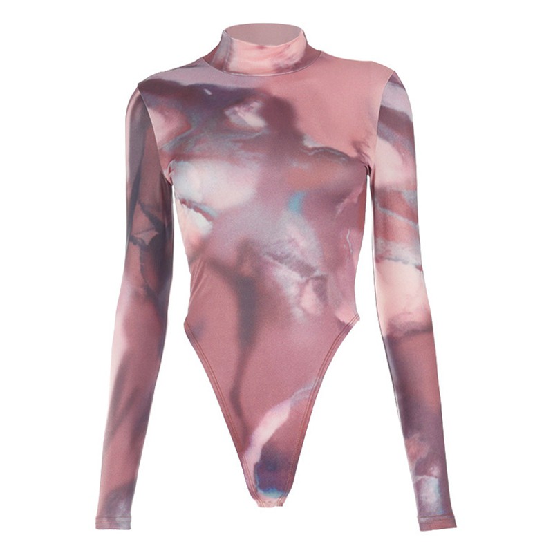 Bodysuit Tay Dài Cổ Lọ Thời Trang Quyến Rũ Cho Nữ | BigBuy360 - bigbuy360.vn