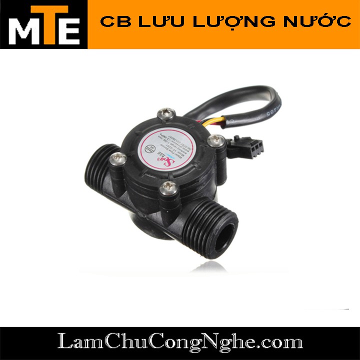 Cảm biến đo lưu lượng nước chảy S201 - Module arduino