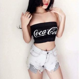 Áo ống in coca