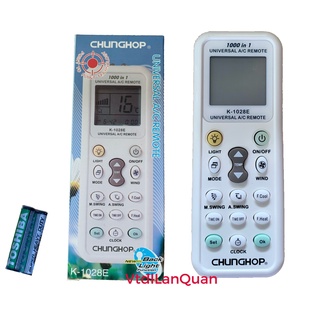 Remote ĐA NĂNG dùng được cho tất cả dòng máy lạnh