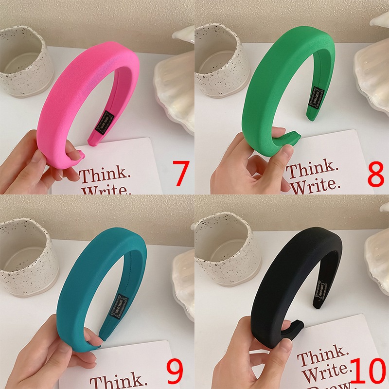 Cài tóc xốp màu sắc đơn giản phong cách Hàn Quốc thời trang cho nữ