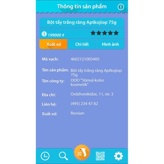 Sản phẩm bột trắng răng Nga White Protec