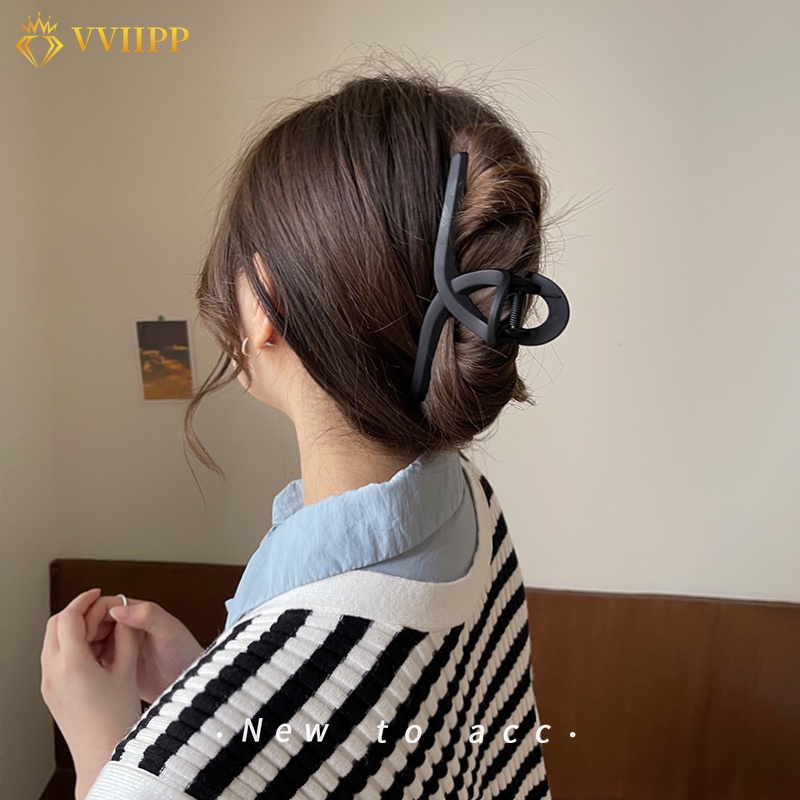 Kẹp Tóc Càng Cua Cỡ Lớn Chống Trượt Mùa Hè Hàn Quốc Cho Nữ