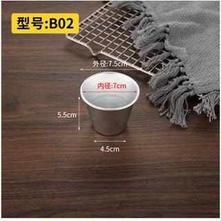 Cốc nhôm làm bánh ( Nhiều cỡ)
