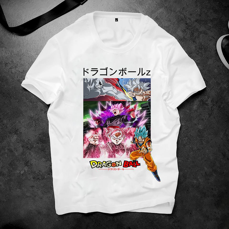 Áo thun form rộng unisex hình GoKu chất vải đẹp2019ts752