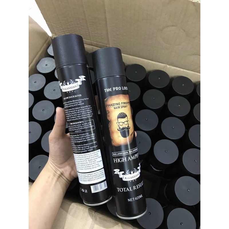 Gôm Xịt Tóc Tạo Nếp Moehair 420Ml Chính Hãng