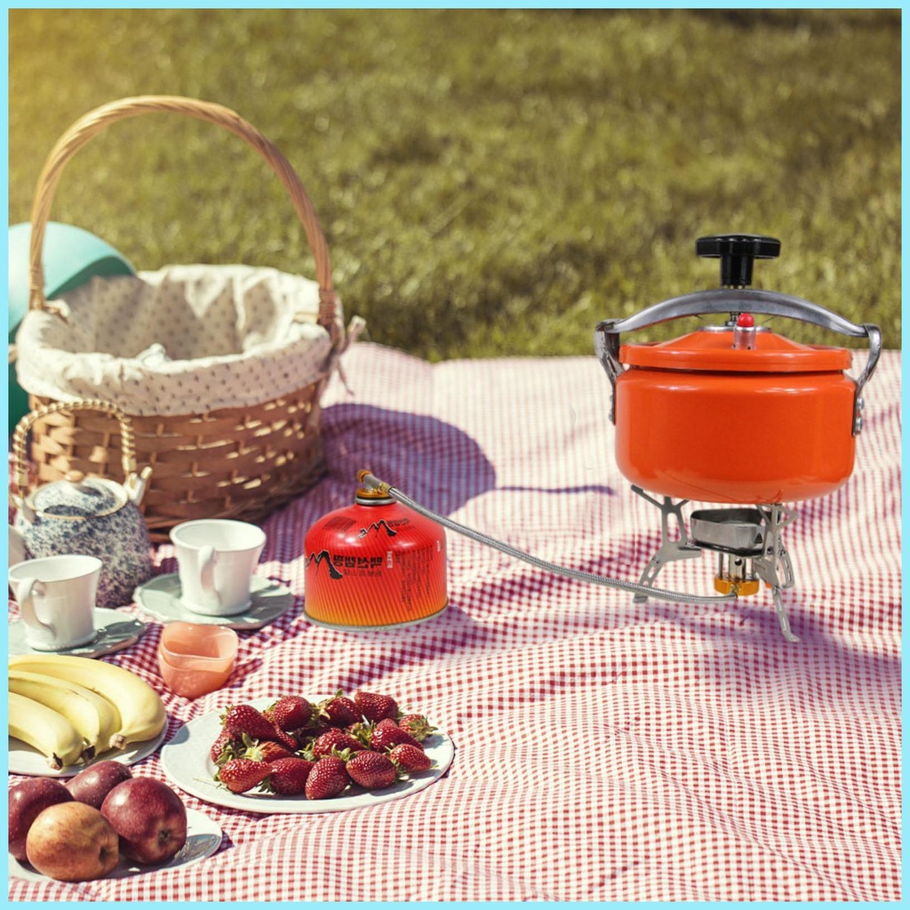 Bếp Ga Mini Chống Gió Có Thể Gấp Gọn Tiện Dụng Mang Theo Du Lịch Cắm Trại