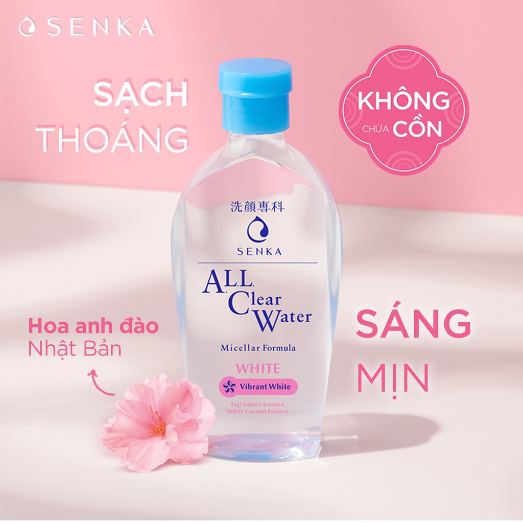 Tẩy trang Micellar Senka