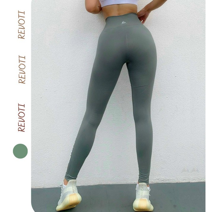 Quần Tập Legging Nữ Cạp Cao Tập Gym, Yoga, Aerobic Chất Vải Co Giãn Thoáng Mát Nâng Mông Ôm Dáng QYG10