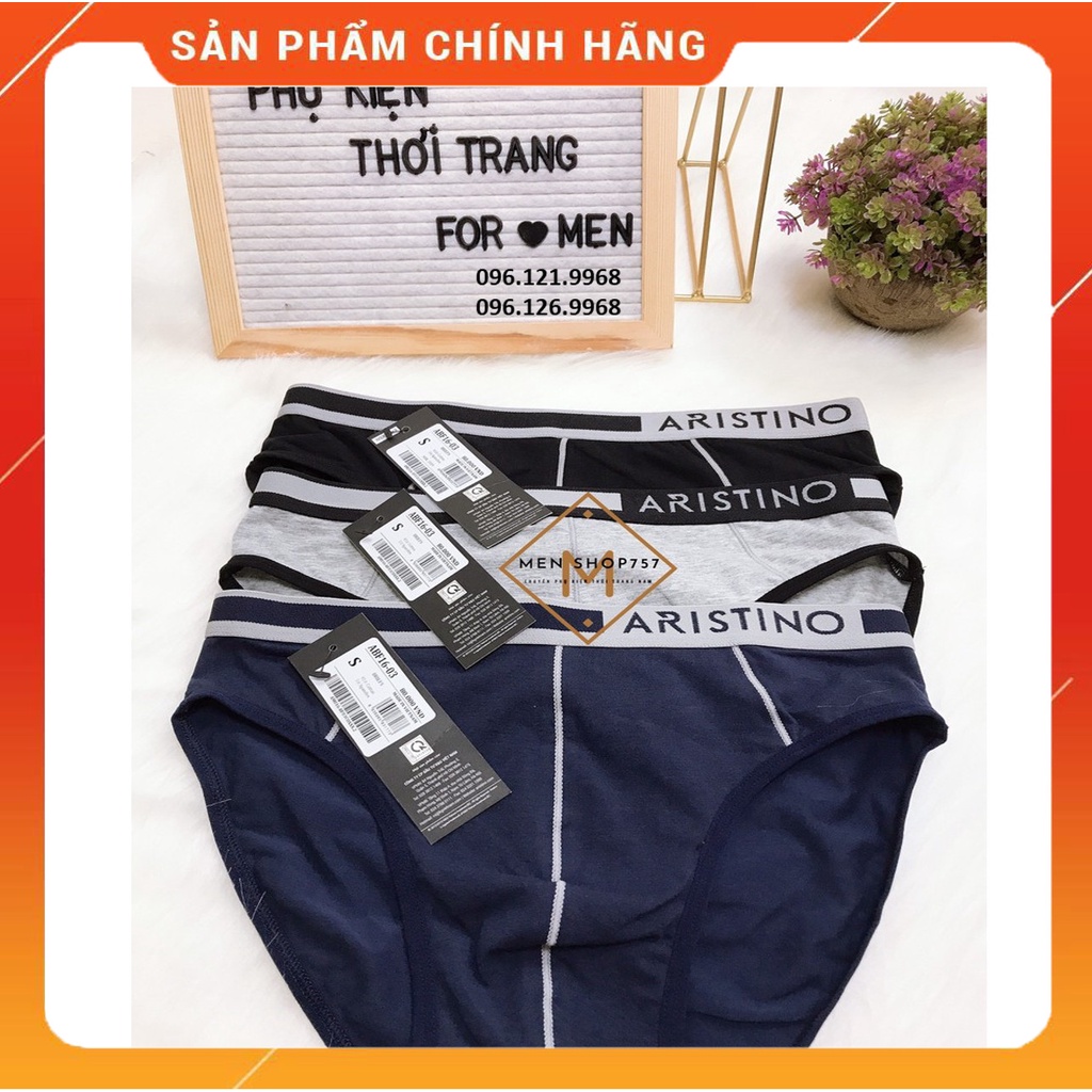 Quần sịp nam, quần sịp tam giác ⚡ ARISTINO ⚡ 95% cotton khử mùi, thoáng mát, mạnh mẽ, nam tính, sang trọng ⚡ mã ABF1603