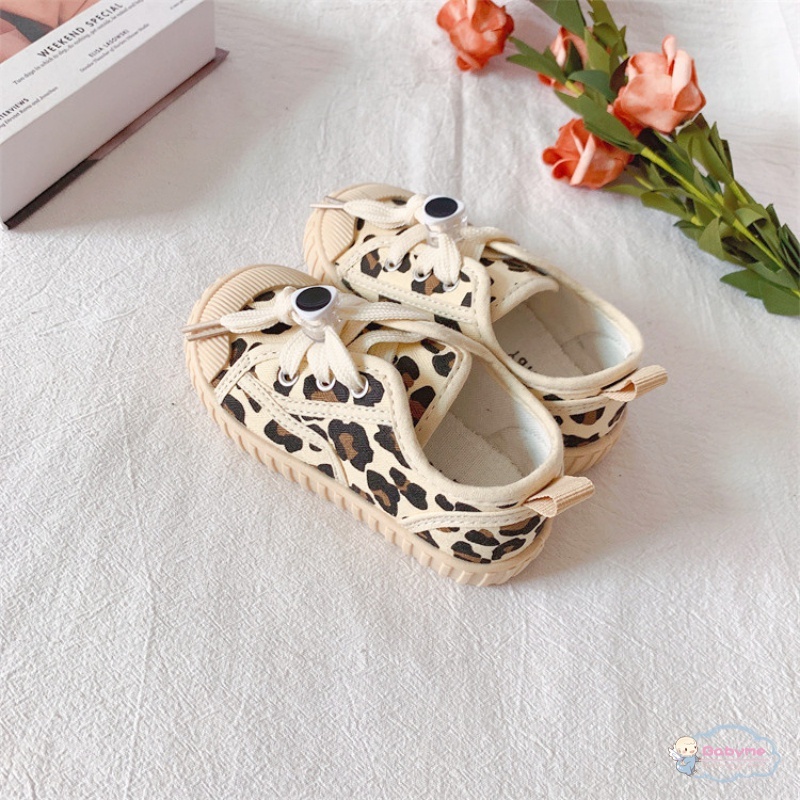 Giày Canvas Đế Mềm Thoáng Khí Phong Cách Hàn Quốc Cho Bé