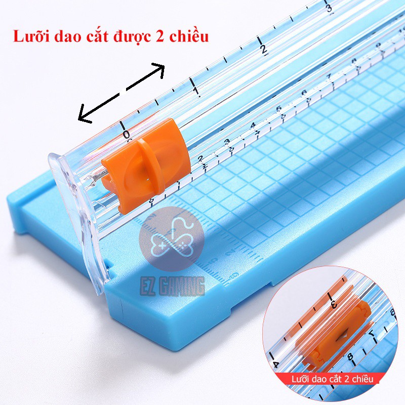 [Free ship] Dụng cụ dao cắt giấy a4,a5 EZ1 nhỏ gọn hiện đại. giúp cắt thẳng tuyệt đối.