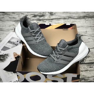 (SALE SỐC - Video ảnh thật ) Giày Sneaker Thể Thao Ultra Boost 4.0 Xám Xanh - Shop Duy Giày .
