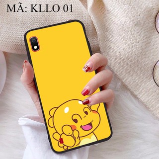 Ốp lưng Samsung A10 viền dẻo TPU BST Khủng Long Lai Ong