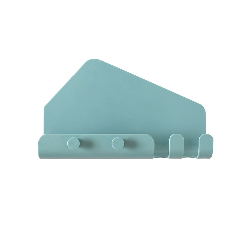 Giá đỡ điện thoại/ máy tính bảng gắn tường có 4 móc đa năng sáng tạo